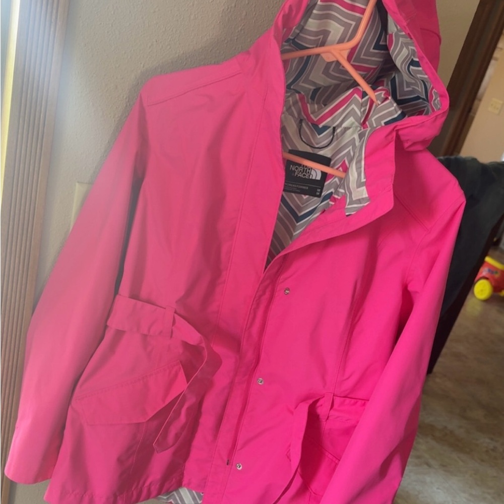 The North Face Fuchsia Hooded Jacket